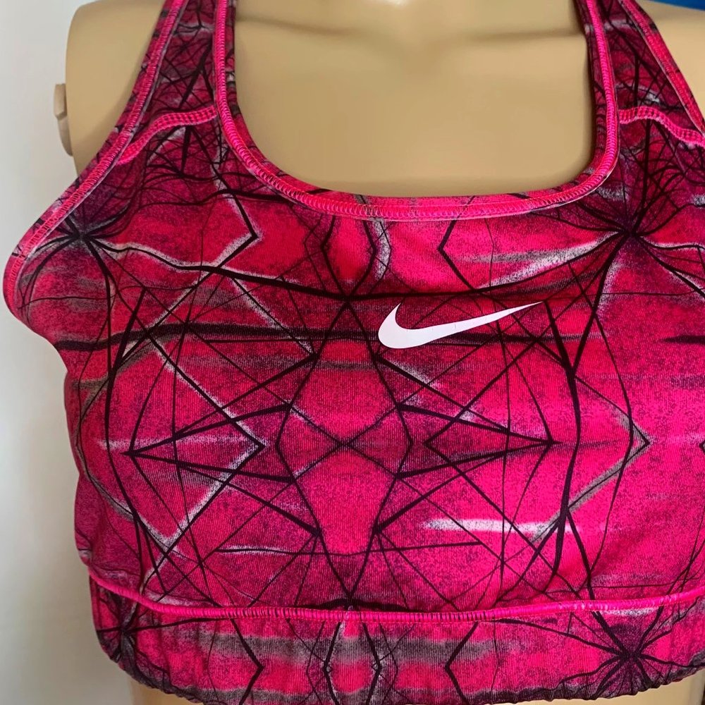 Nike Pink Design Sports Bra - XL